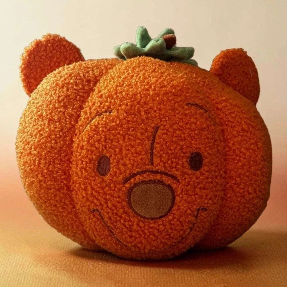 NEW Aldi x Disney Viral Fall Pumpkin Halloween Throw Pillow WINNIE THE POOH 2026